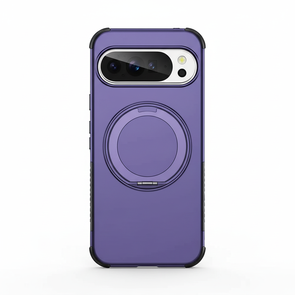 Google Pixel - Magnetic Rotating Stand Phone Bumper Case by Mobile Supplies Online