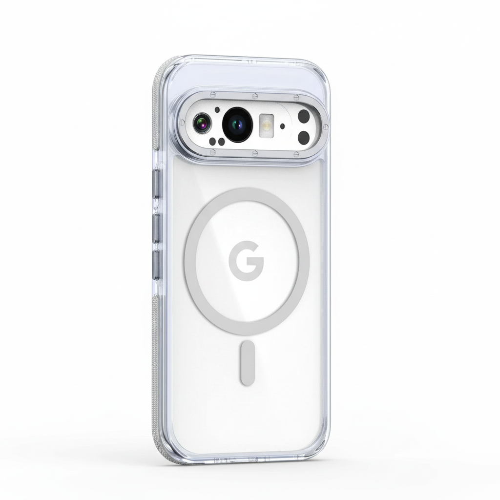 Google Pixel - Transparent Magnetic Scratch Resistant Case by Mobile Supplies Online