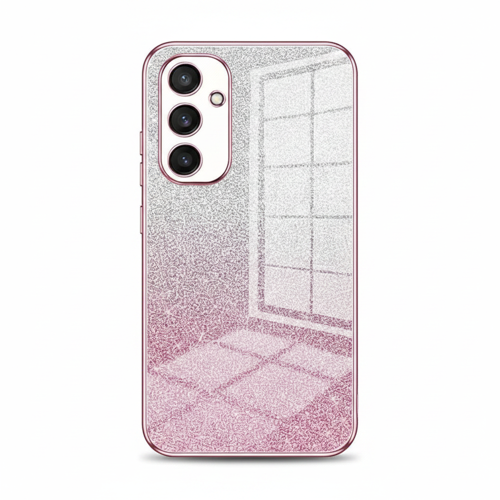 Samsung Galaxy - Gradient Glitter Soft Silicone Case by Mobile Supplies Online
