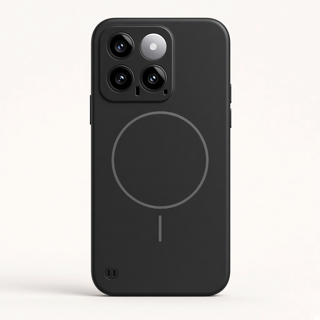 Xiaomi - Magnetic Soft Frameless Phone Case Matte Finish by Mobile Supplies Online