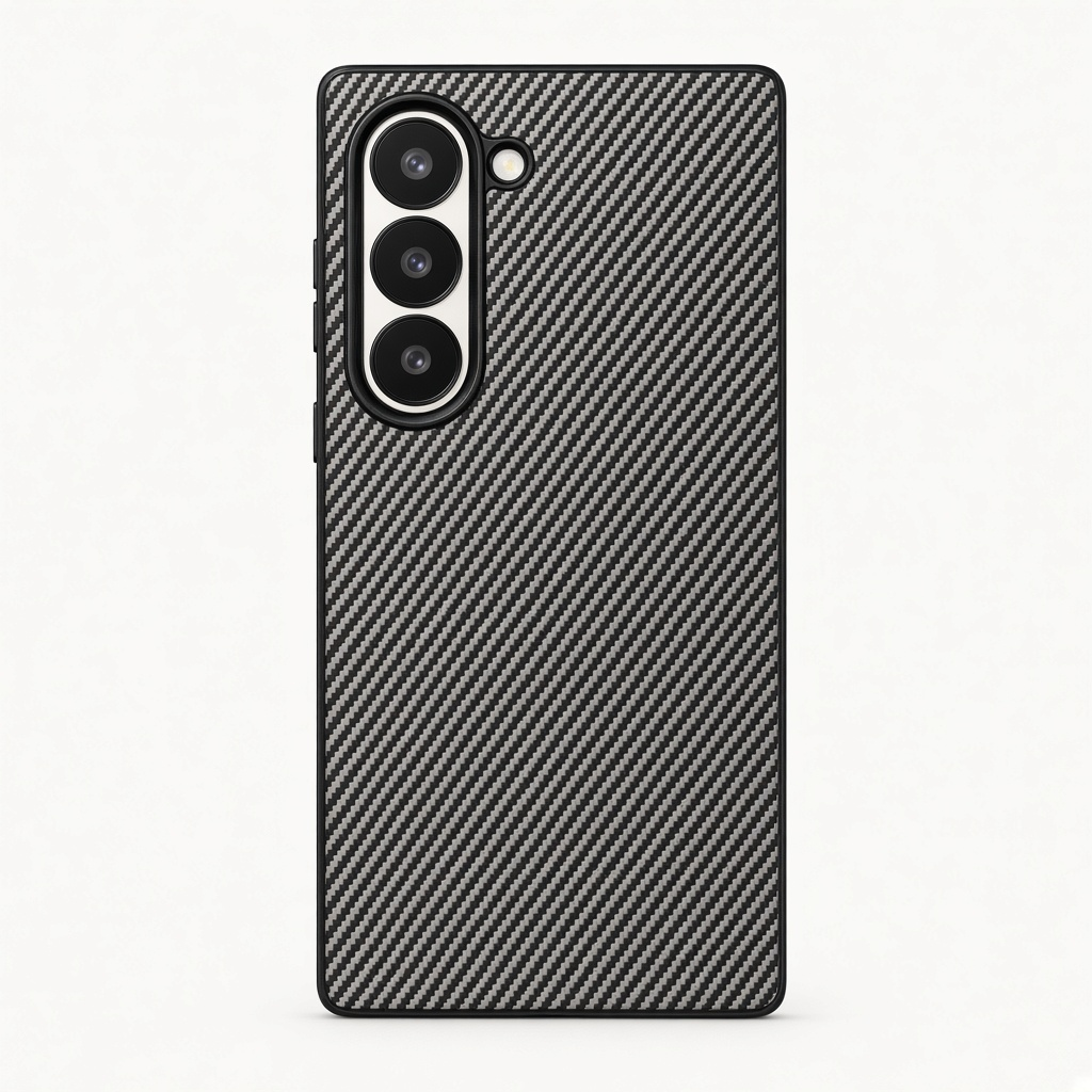 Samsung Galaxy - MagSafe Leather-Look Woven Phone Case by Mobile Supplies Online
