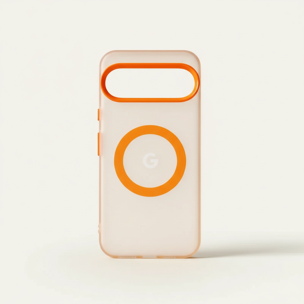 Google Pixel - Frosted Clear Magnetic MagSafe Phone Case by Mobile Supplies Online