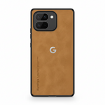 Google Pixel - Leather-Look Half-Wrapped Fold Phone Case by Mobile Supplies Online