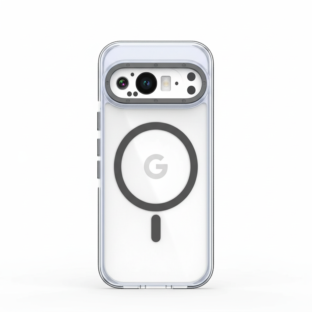 Google Pixel - Transparent Magnetic Scratch Resistant Case by Mobile Supplies Online