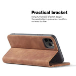 Apple iPhone Leather Flip Wallet Case