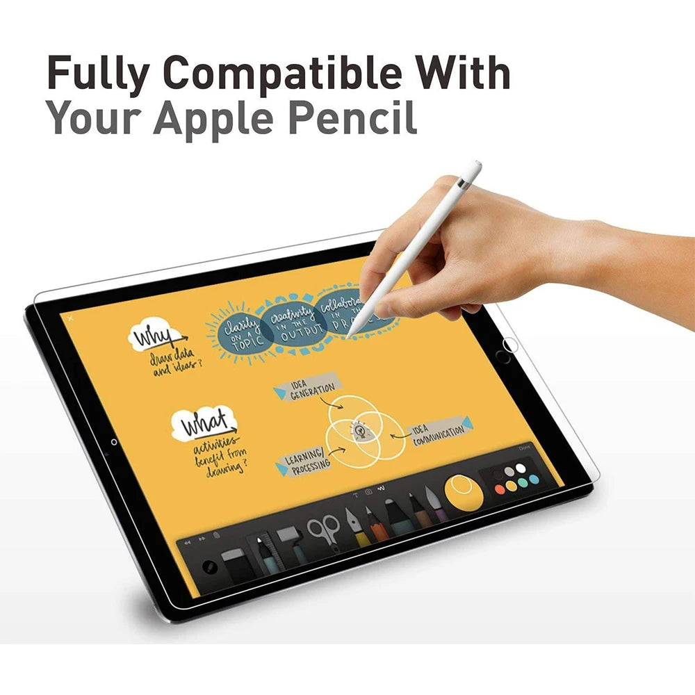 Apple iPad - Tempered Glass Screen Protector - 2 Pack
