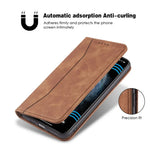 Apple iPhone Leather Flip Wallet Case
