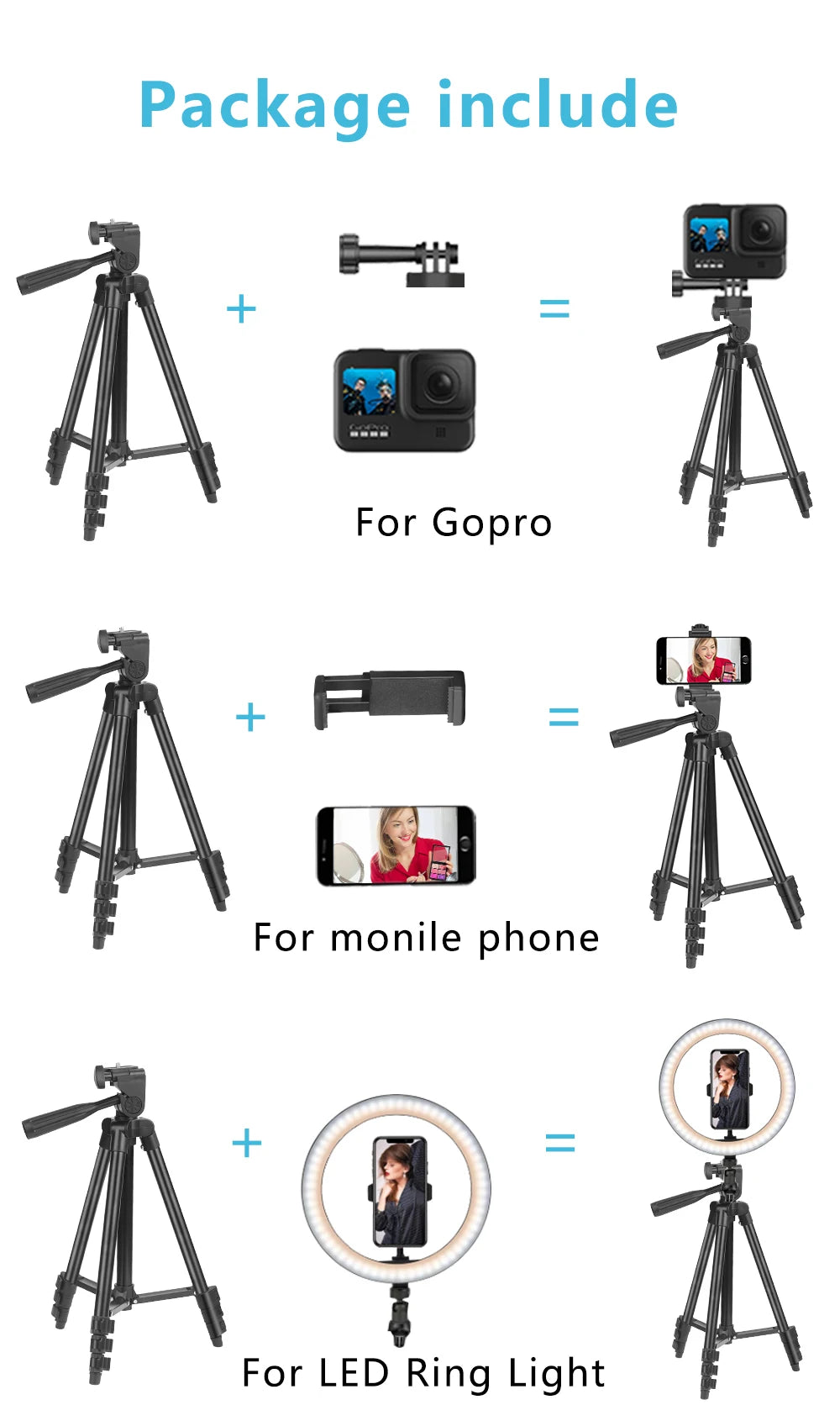 Selfie Photography Tripod