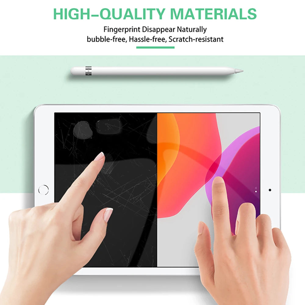Apple iPad - Tempered Glass Screen Protector - 2 Pack