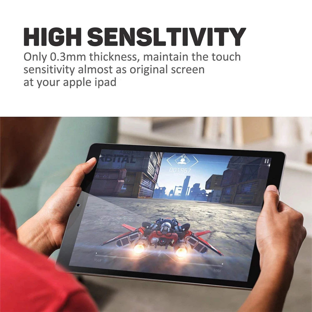 Apple iPad - Tempered Glass Screen Protector - 2 Pack