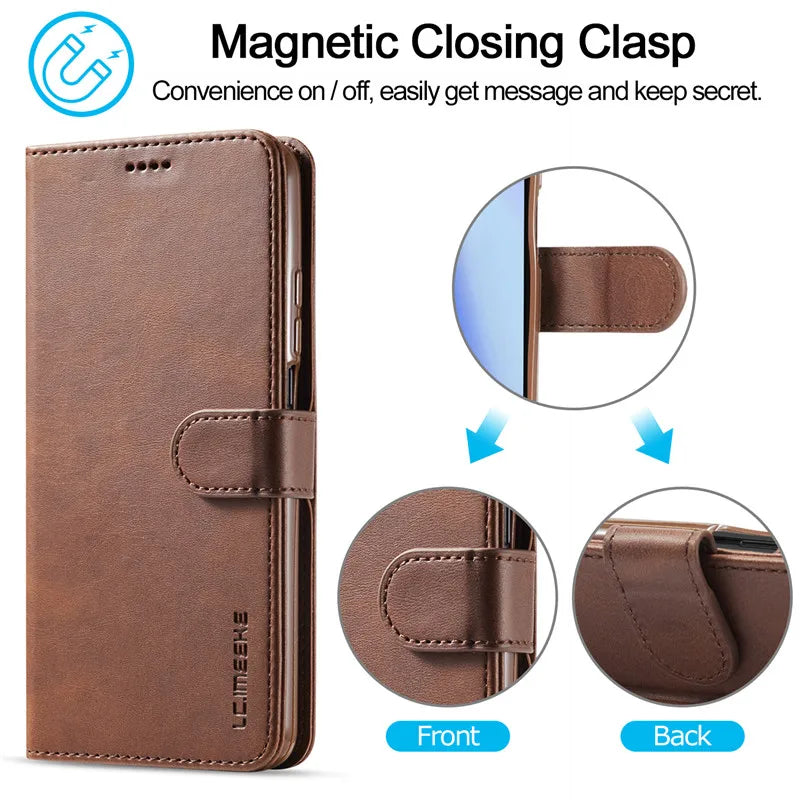 Xiaomi POCO X6 Pro 5G Leather Wallet Flip Case