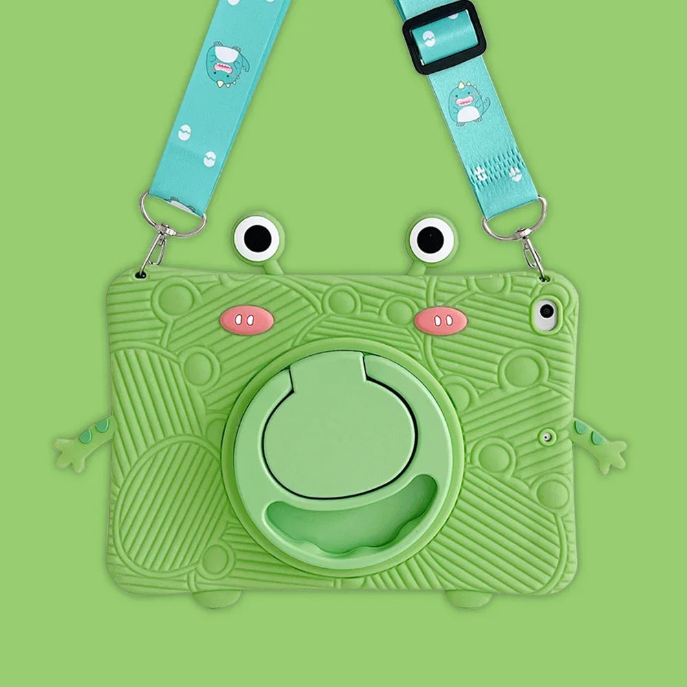 Apple iPad Kids Cute Cartoon Silicone Case