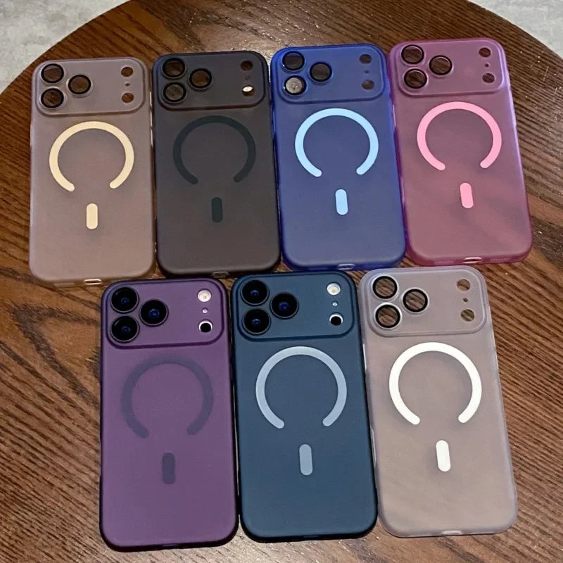 Apple iPhone Matte Clear Magsafe Case