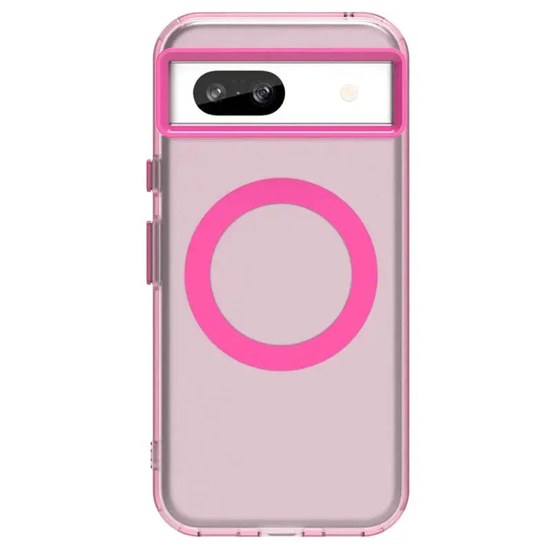 For Google Pixel 8A Case Magsafe Wireless Charging Cover Google Pixel 8A Case Shockproof Matte TPU Phone Bumper Google Pixel 8A by Mobile Supplies Online