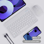 Bluetooth Wireless Keyboard & Mouse For Apple, Android, Windows Tablets