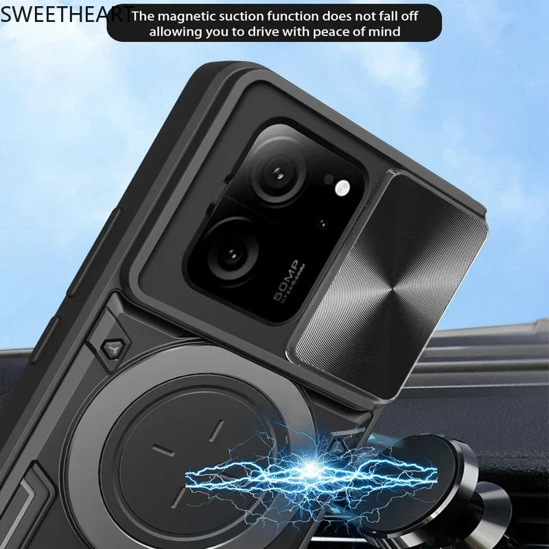 Xiaomi Armor Case with Camera Protector and Kickstand