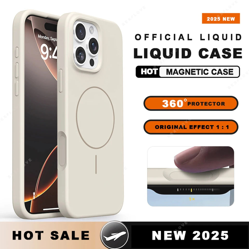 Apple iPhone Magsafe Silicone Phone Case