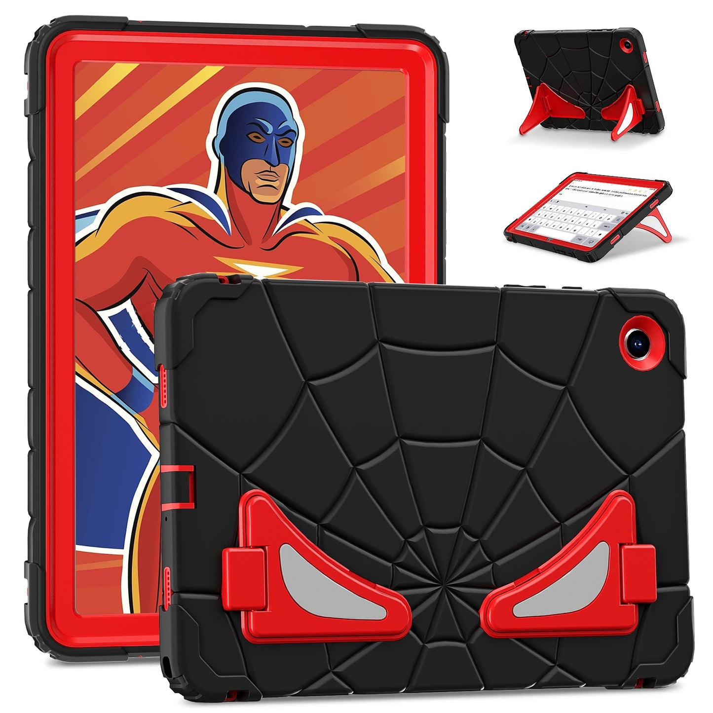 Samsung Galaxy Tab Case S10 S9 FE S8 S7 A9 Plus 11 inch A8 10.5 A7 Lite 8.7 Spider Man Armor Case
