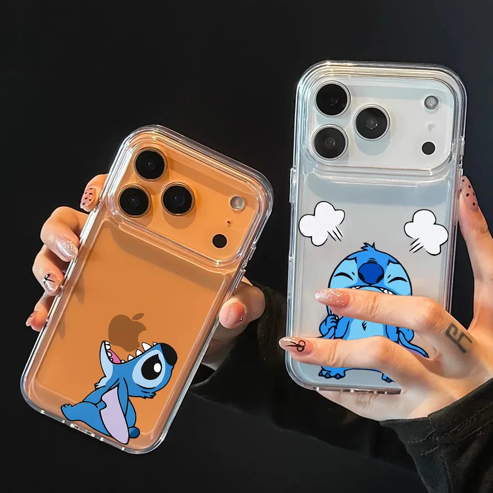 Apple iPhone Clear Soft Stitch Case