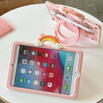 Apple iPad Kids Cartoon Silicone Case with Stand