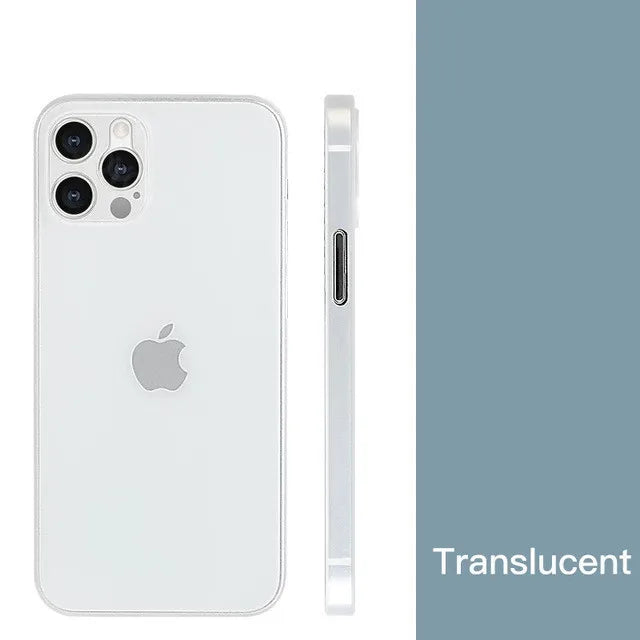 Apple iPhone Ultra-Thin Matte Phone Case