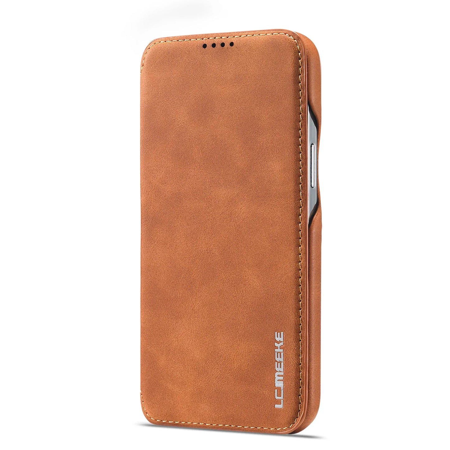 Apple iPhone Leather Flip Wallet Case