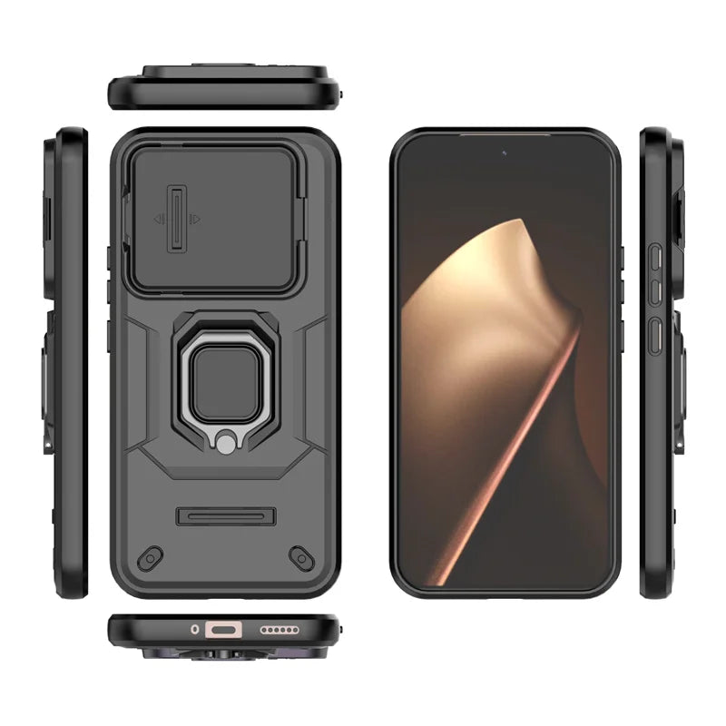 Xiaomi 15T Shockproof Heavy Duty Rugged Kickstand Cover