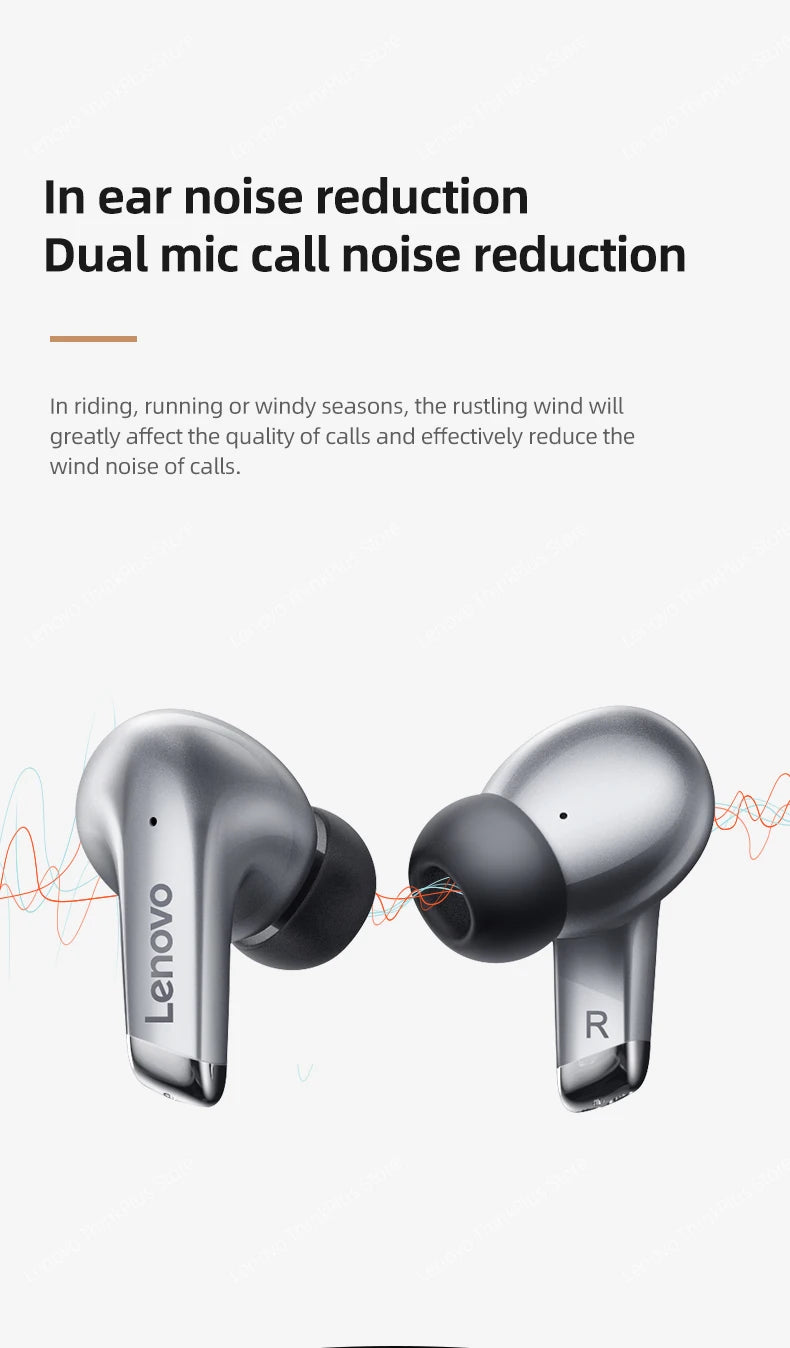 Lenovo Bluetooth Wireless Ear Pods
