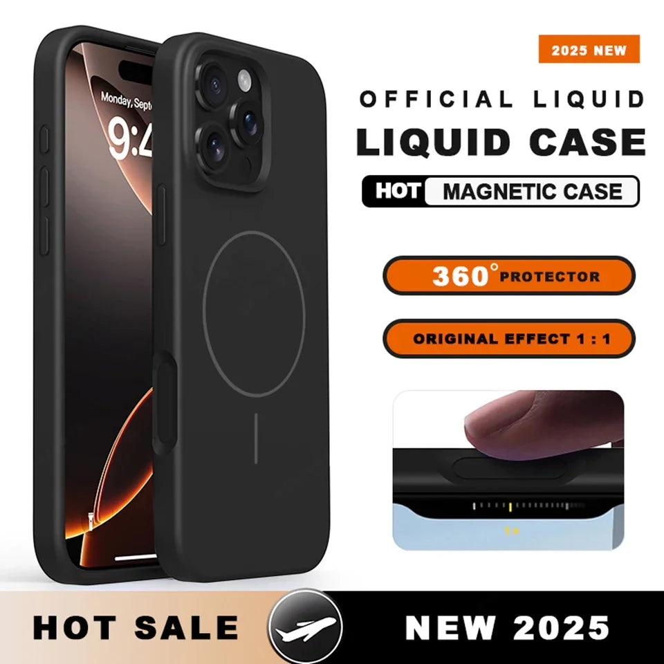 Apple iPhone Magsafe Silicone Phone Case