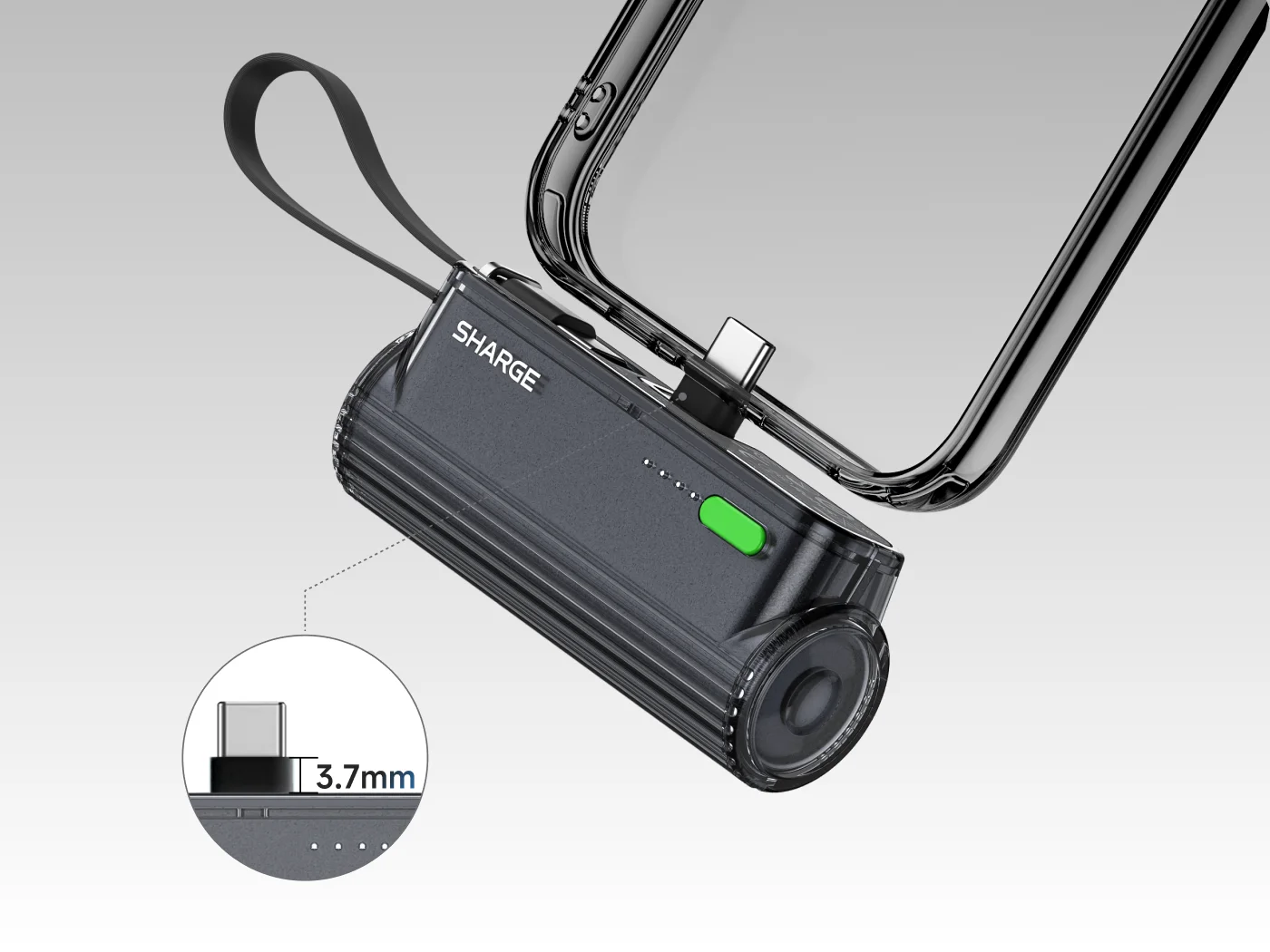 Apple & Android Portable Power Bank Charger 22.5W Max Fast Charging