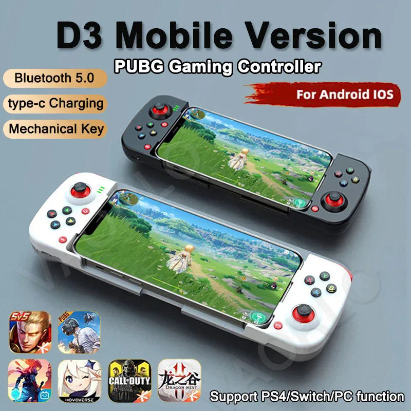 Wireless Bluetooth Stretchable Game Controller For Apple & Android Mobile Phone