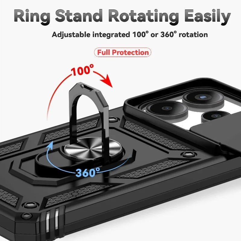 Xiaomi Heavy Duty Case with Camera Protector and Kickstand
