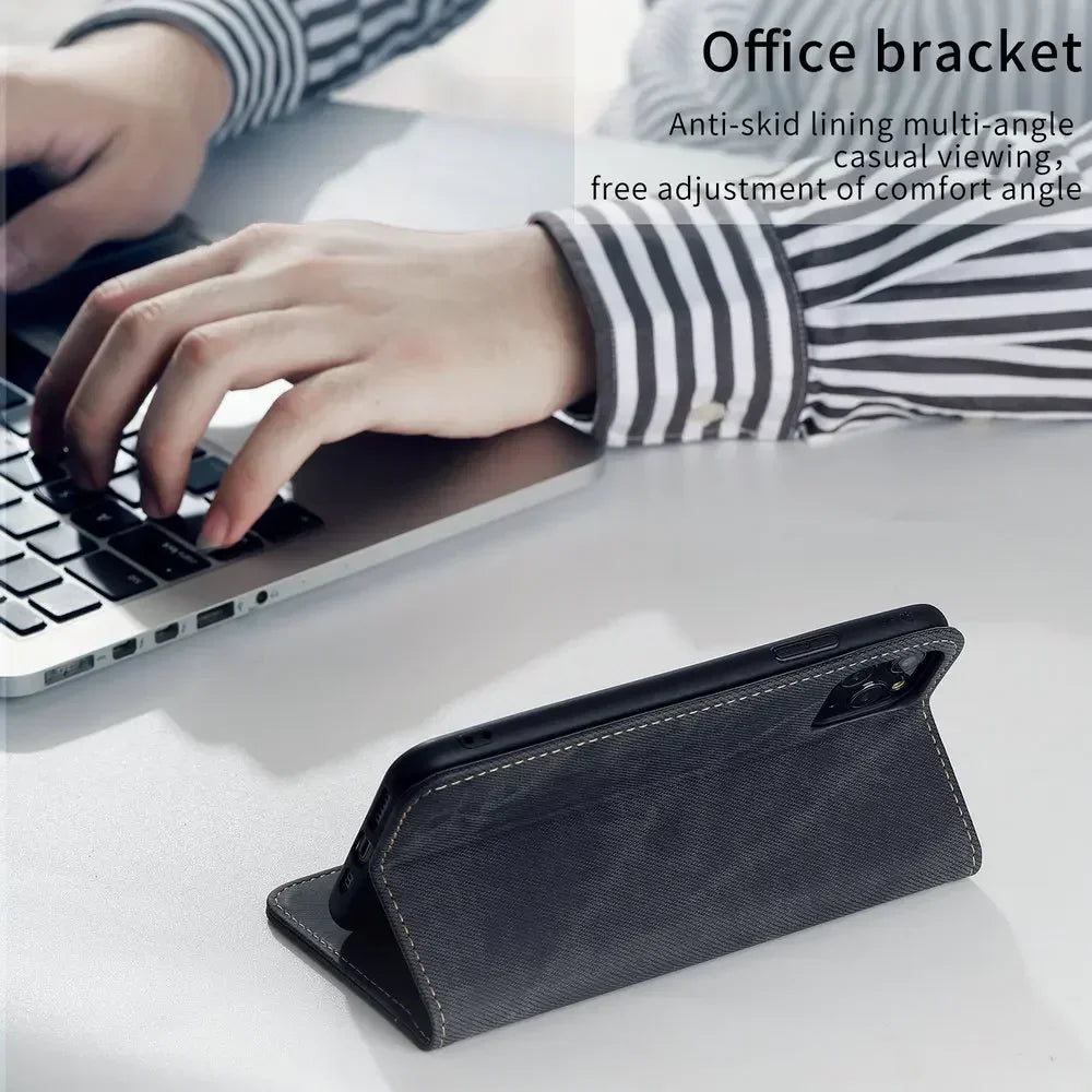 Luxury Wallet Case Motorola Edge 60 Fusion 5G 2025 Flip Book