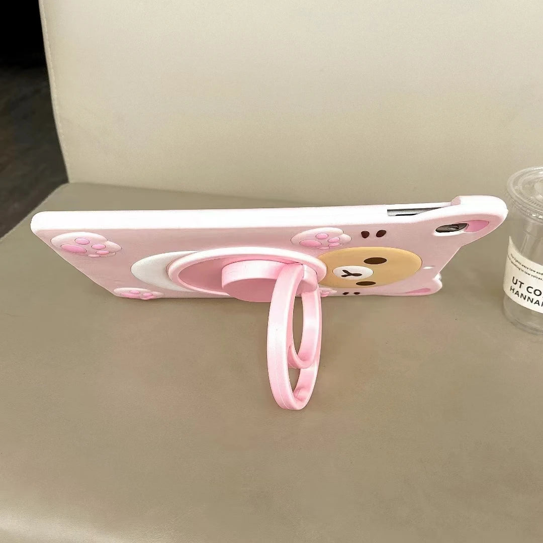 Apple iPad Kids Cartoon Silicone Case