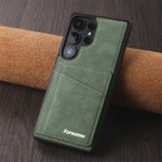 Samsung Galaxy Luxury Leather Flip Case