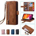 Xiaomi POCO Multi 9-Card Zipper Wallet Case