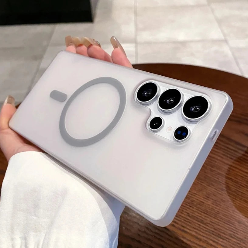 Luxury Slim MagSafe Charging Case for Samsung Galaxy