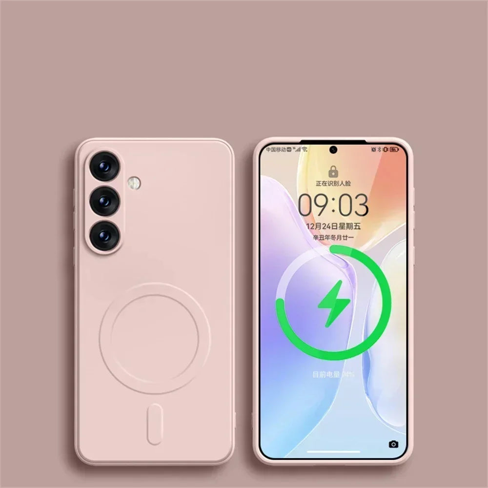 Samsung Galaxy Liquid Silicone Magsafe Case