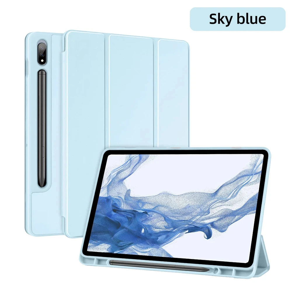Samsung Galaxy Tablet Magnetic Silicone Folding Case