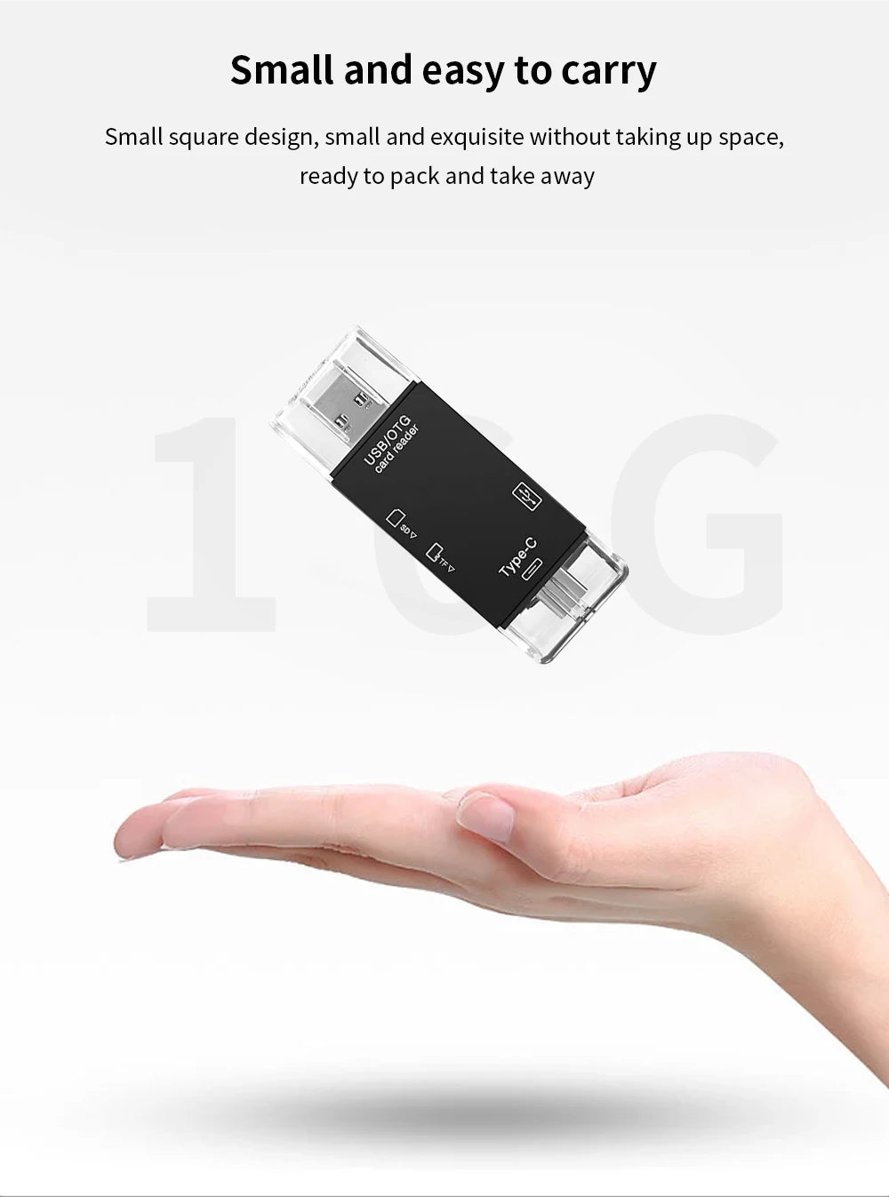 Multi Choice Card Readers - USB, USB-C, Micro USB, TF & SD
