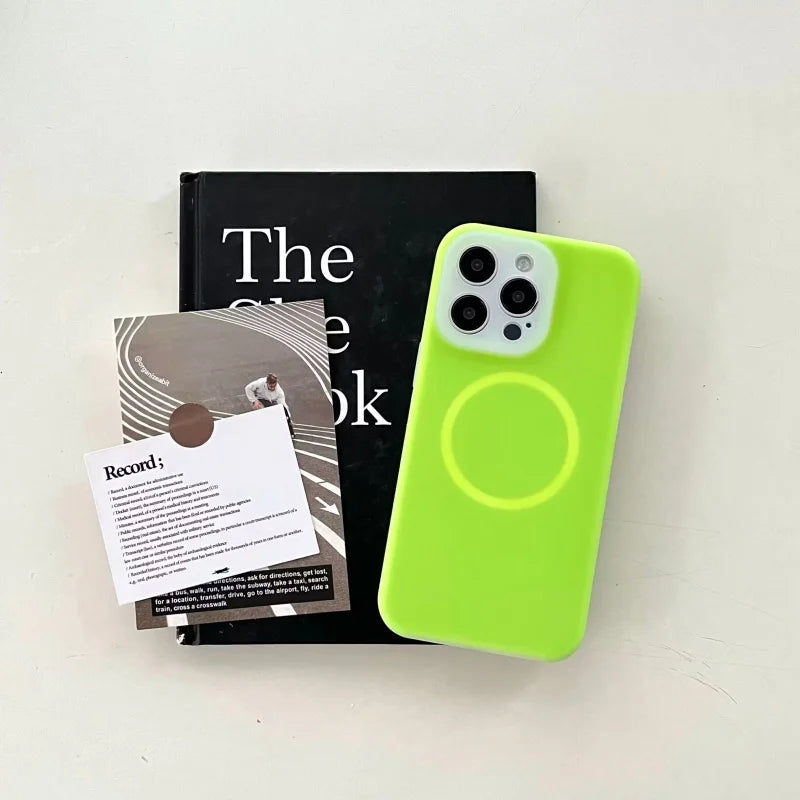 Apple iPhone Premium iPhone Liquid Jelly Magsafe Case