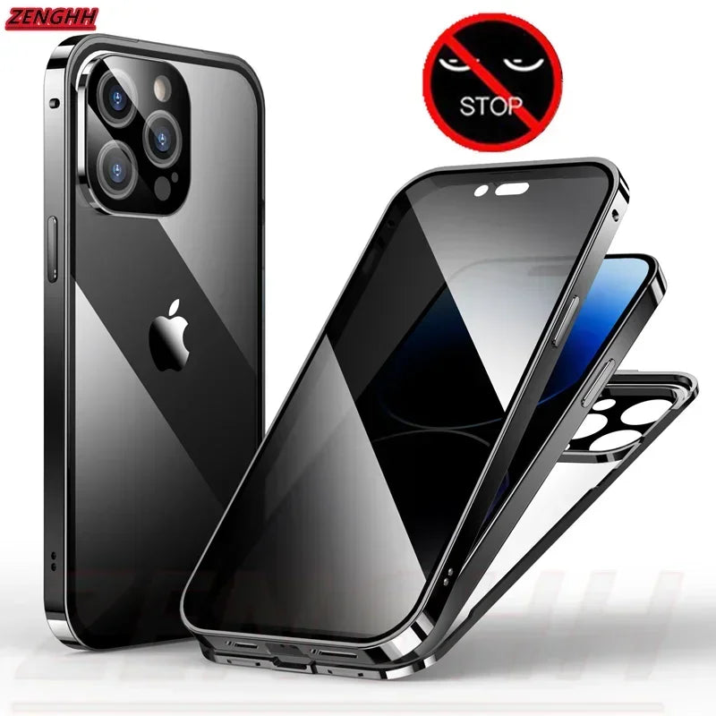 Apple iPhone 360° Full Protection Privacy Phone Case