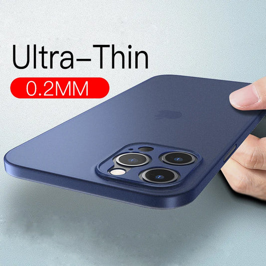 Apple iPhone Ultra-Thin Matte Phone Case