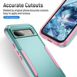 Google Pixel TPU + PC Soft & Hard Armor Phone Case