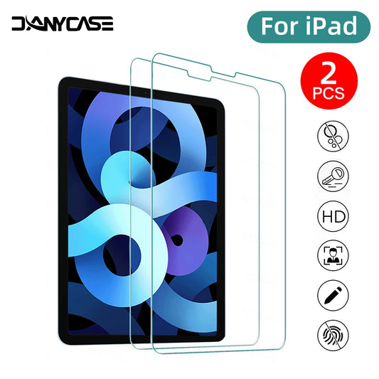 Apple iPad - Tempered Glass Screen Protector - 2 Pack