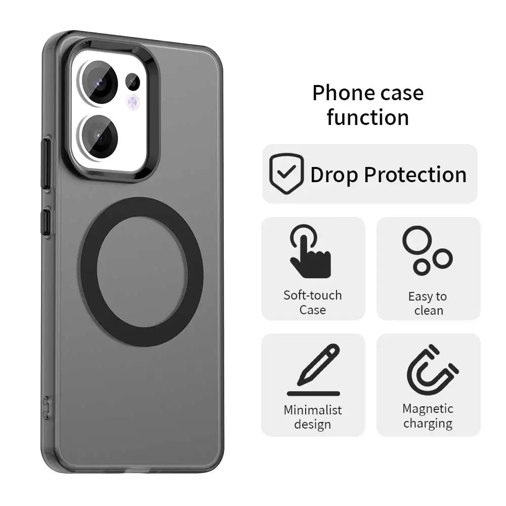 OPPO Reno 13 Magsafe Translucent Phone Case