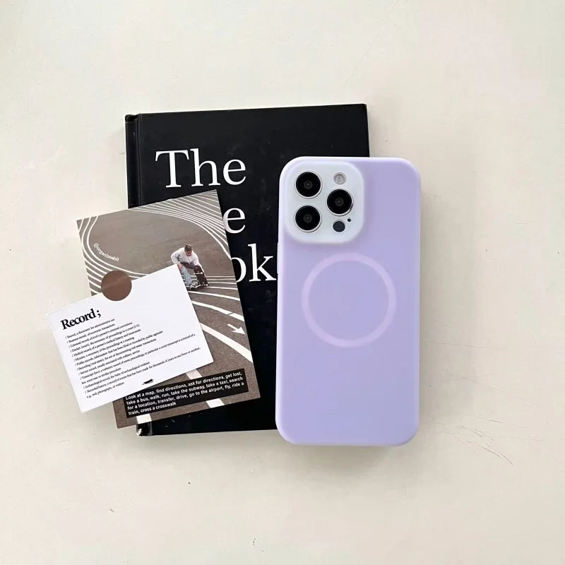 Apple iPhone Premium iPhone Liquid Jelly Magsafe Case