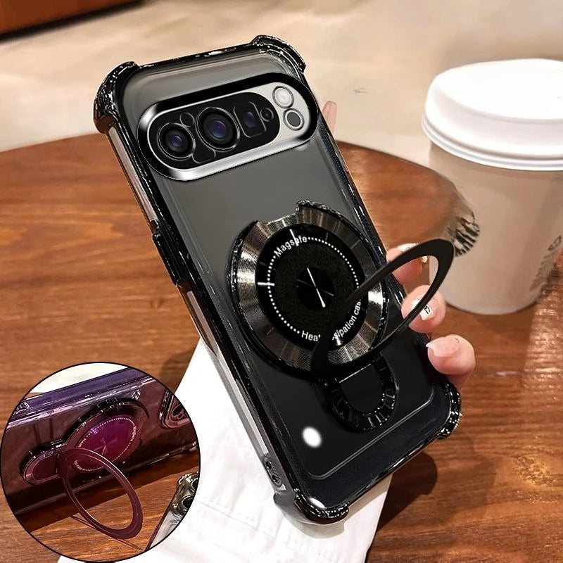 Google Pixel Clear Shockproof Magsafe Phone Case