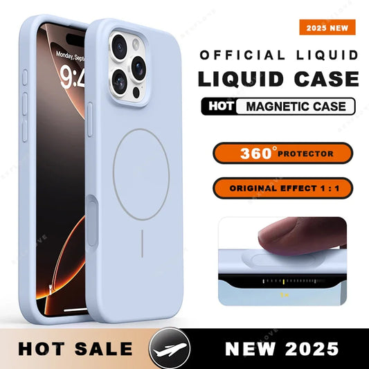 Apple iPhone Magsafe Silicone Phone Case