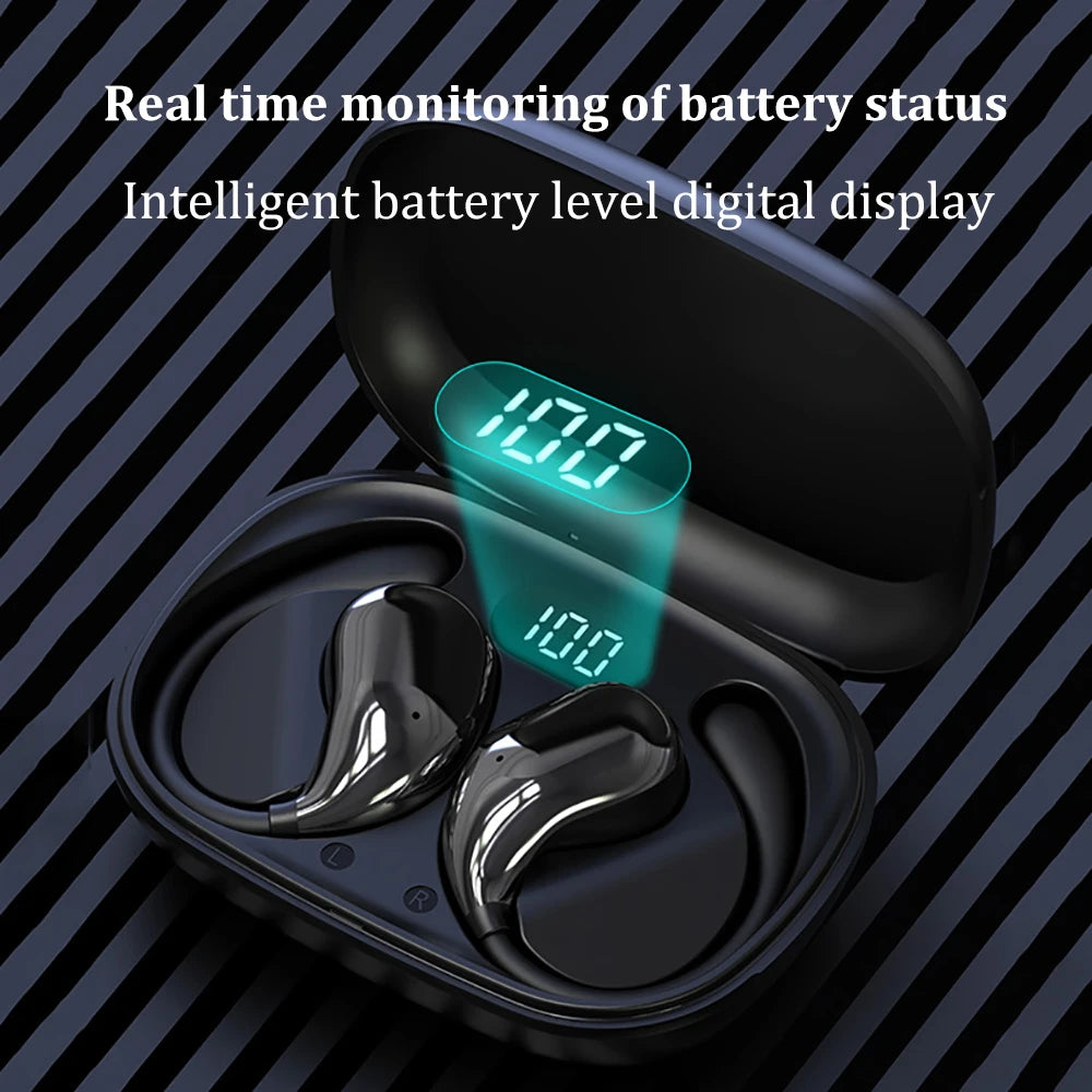 Ear Hook Wireless Earphones Bluetooth 5.4 TWS